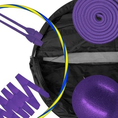 Kit Completo de Ginástica Rítmica Pista e Campo - Infantil - Foto 4