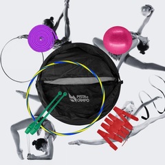 Kit Completo de Ginástica Rítmica Pista e Campo - Infantil - Foto 5