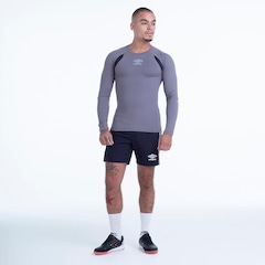 Camisa Térmica Umbro Manga Longa Diamond Elite - Masculina - Foto 3