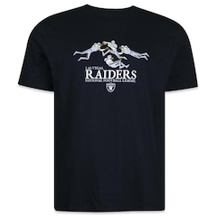 Camiseta New Era NFL Las Vegas Raiders Freestyle - Masculina - Foto 1
