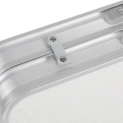 Mesa Dobrável Pelegrin Pel-0210B em Metal Vira Maleta - Foto 6