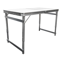 Mesa Dobrável Pelegrin Pel-0210B em Metal Vira Maleta - Foto 1