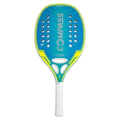 Raquete de Beach Tennis Compass Flow 3K - Foto 1