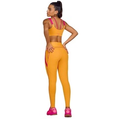 Calça Legging Alto Giro Luva Barriga Zero - Feminina - Foto 4