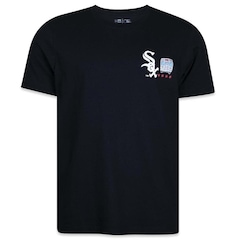 Camiseta New Era mlb Chicago White Sox mlb Core City Icons - Masculina - Foto 1