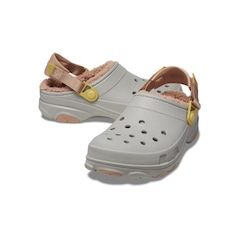 Sandália Crocs All Terrain Lined Clog Elephant - Masculino - Foto 3