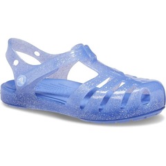 Sandália Crocs Isabella Sandal Moon Jelly - Infantil - Foto 2