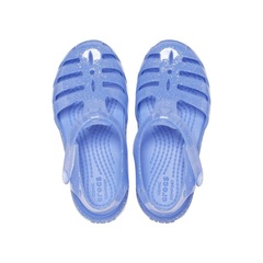 Sandália Crocs Isabella Sandal Moon Jelly - Infantil - Foto 5