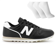 Tênis New Balance 373 V2 + 3 Pares de Meias - Masculino - Foto 1