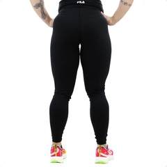 Calça Legging Fila Flat Life Ii Preta - - Feminina - Foto 4