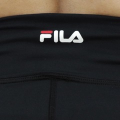 Calça Legging Fila Flat Life Ii Preta - - Feminina - Foto 6