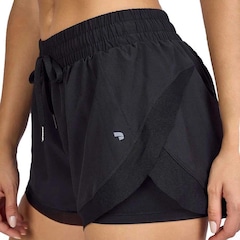 Shorts Alto Giro 2 em 1 - Feminino - Foto 4