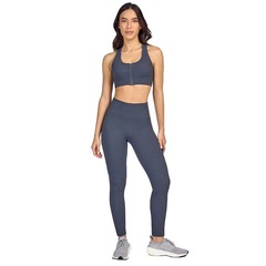 Calça Legging Alto Giro Iron Canelado - Feminina - Foto 3