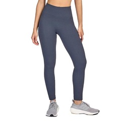 Calça Legging Alto Giro Iron Canelado - Feminina - Foto 1