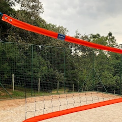 Kit Vôlei de Praia Gismar Redes com Rede Oficial 2 Faixas + Fita de Marcação - Foto 3