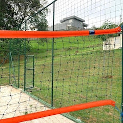 Kit Vôlei de Praia Gismar Redes com Rede Oficial 2 Faixas + Fita de Marcação - Foto 4