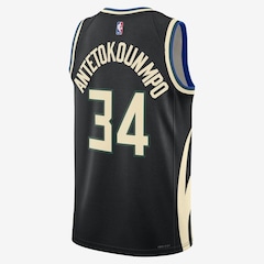 Camiseta Regata Nike Milwaukee Bucks Statement Edition 2022/23 - Masculina - Foto 2