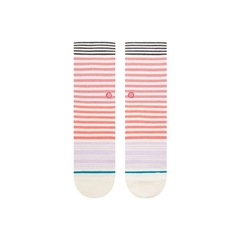 Meia Cano Alto Stance Sunshine Stripe - Infantil - Foto 2