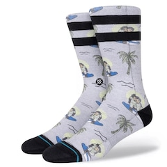Meia Cano Alto Stance Surfing Monkey - Adulto - Foto 1