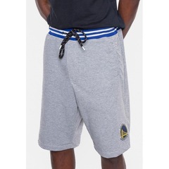 Bermuda de Moletom Nba Over Golden State Warriors - Masculina - Foto 1