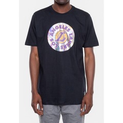 Camiseta Nba Oil Color Los Angeles Lakers Nba - Masculina - Foto 3