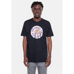 Camiseta Nba Oil Color Los Angeles Lakers Nba - Masculina - Foto 1