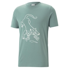 Camiseta Puma Cerberus HOUSE OF GRAPHICS - Masculina - Foto 1