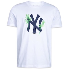Camiseta New Era New York Yankees MLB Rooted Nature - Masculina - Foto 1