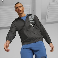 Blusão Corta-Vento Puma Graphic - Masculino - Foto 1