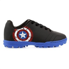 Chuteira Society Dray Marvel 4086 Capitão América - Infantil - Foto 1