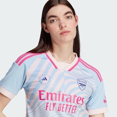 Camisa do Arsenal adidas X By Stella Mccartney - Feminina - Foto 7