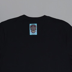 Camiseta Oakley Dia de Los Muertos Skull Graphic Tee - Masculina - Foto 3