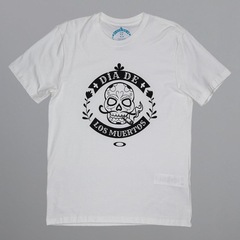 Camiseta Oakley Dia de Los Muertos Skull Graphic Tee - Masculina - Foto 5