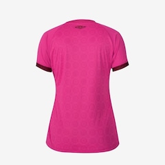 Camisa do Fluminense Outubro Rosa 2023 Umbro - Feminina - Foto 2