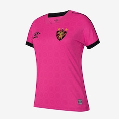 Camisa do Sport Outubro Rosa 2023 Umbro - Feminina - Foto 2