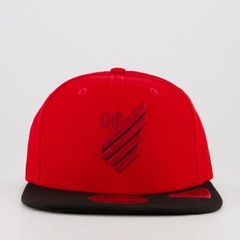 Boné Aba Reta New Era Athletico Paranaense 950 - Snapback - Adulto - Foto 2