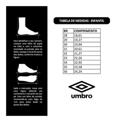 Chuteira Society Umbro Chrome Jr - Infantil - Foto 7