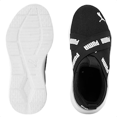 Tênis Puma Wired Run Slip On Ps Bdp + 3 Pares de Meias - Infantil - Foto 6