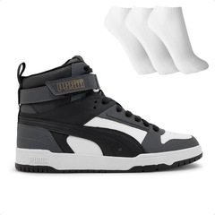 Tênis Puma Rbd Game Bdp + 3 Pares de Meias - Masculino - Foto 1
