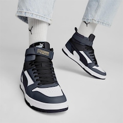 Tênis Cano Alto Puma RBD Game BDP - Masculino - Foto 8