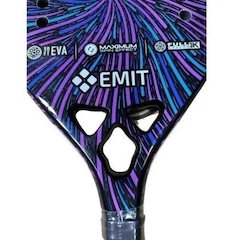Raquete de Beach Tennis Emit Sports Thunder Carbon 3K - Foto 4