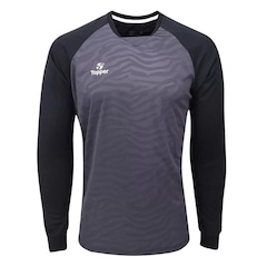 Camisa de Goleiro Topper Manga Longa Ethnic Tracks New - Infantil - Foto 2