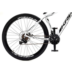 Bicicleta Aro 29 Krw Alumínio - Freio a Disco Suspensão Dianteira Mountain Bike S1 - 24 Velocidades - Adulto - Foto 3