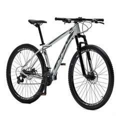 Bicicleta Aro 29 Krw Alumínio - Freio a Disco Suspensão Dianteira Mountain  Bike  S3 - 21 Velocidades - Adulto - Foto 2