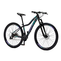 Bicicleta Aro 29 Krw Alumínio - Freio a Disco Suspensão Dianteira Mountain  Bike  S3 - 21 Velocidades - Adulto - Foto 2