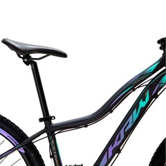 Bicicleta Aro 29 Krw Alumínio - Freio a Disco Suspensão Dianteira Mountain  Bike  S3 - 21 Velocidades - Adulto - Foto 4