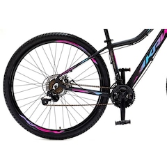 Bicicleta Aro 29 Krw Alumínio Shimano - Freio a Disco Suspensão Mountain Bike S4 - Câmbio Shimano - 24 Velocidades - Adulto - Foto 4