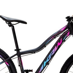 Bicicleta Aro 29 Krw Alumínio Shimano - Freio a Disco Suspensão Mountain Bike S4 - Câmbio Shimano - 24 Velocidades - Adulto - Foto 5