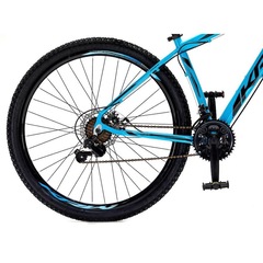 Bicicleta Aro 29 Krw Alumínio - Freio Hidráulico Suspensão Dianteira Mountain Bike S8 - 27 Velocidades - Adulto - Foto 7