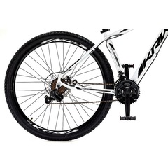 Bicicleta Aro 29 Krw Alumínio - Freio Hidráulico Suspensão Dianteira Mountain Bike S8 - 27 Velocidades - Adulto - Foto 3